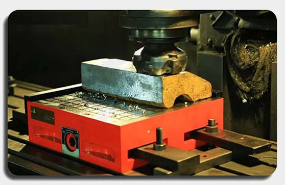 Grid Permanent Magnetic plate in milling